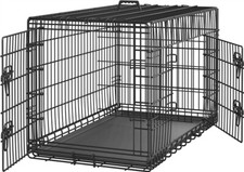 Hundekäfig Metall Hundebox Transportkäfig Auto Transportbox faltbar Drahtkäfig