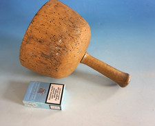 Steinmetz Bildhauer Klüpfel Knüpfel Klöppel Holzhammer Holz groß alt (F24-1452)