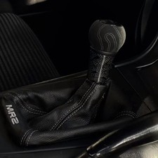 Universal Momo Schaltknauf Schwarz Alcantara Tuning Jdm BMW E36 E46 Drift E90 S3