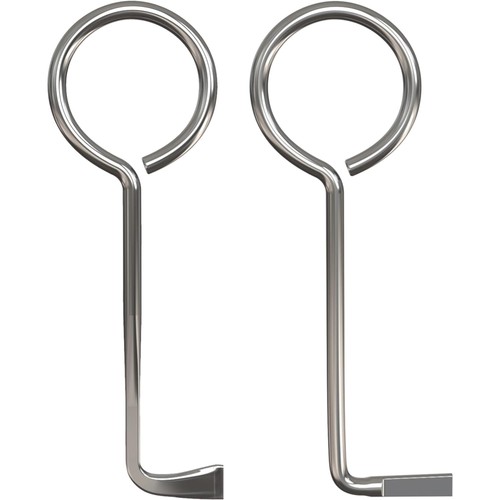 2er dietrich set aus poliertem - set,