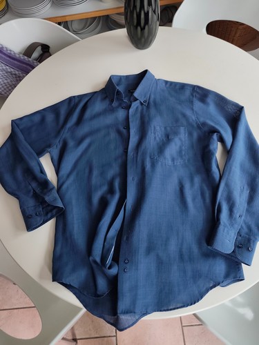Herren hemden blau langarm - hemden,