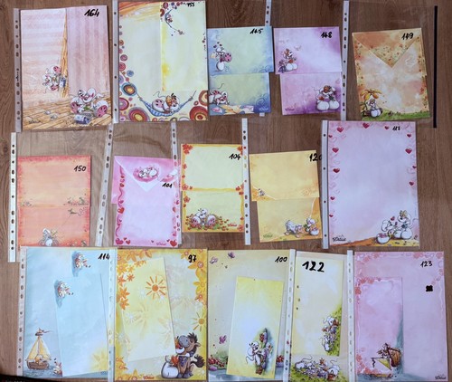 Diddl briefpapier set 5 - 15,
