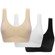 3er Set Damen Comfort BH -