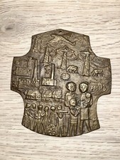 Bronze Kreuz Platte zum