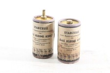 2 x alte Stabzelle DEKO Sammler Vintage "Für das kleine Kino"