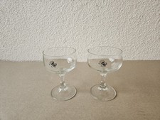 2x original Palast der Republik Likörgläser PdR Likörglas Likörschale DDR 