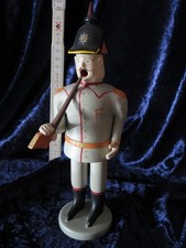 Nostalgie - Räuchermann mit Massearme /Massegesicht  - Feuerwehrmann/Brandmeiste