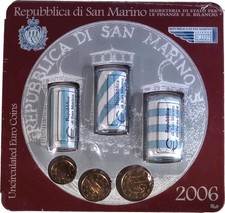San Marino 2006 Euro Münz Set