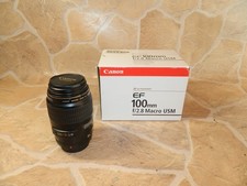 Canon Macro Lens EF Ultrasonic Objektiv : 100mm / 1 : 2.8 - Gut