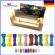 Armbandmacher-Baukasten, 10 seitliche Öffnungen aus Kunststoff und 10