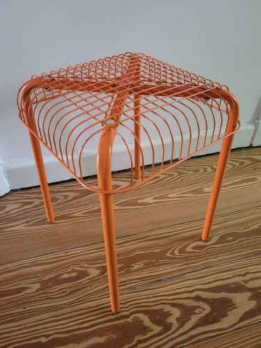 Ikea västerön hocker orange - ikea,