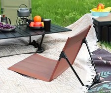  2x leichter, Faltstuhl, Camping-Rückenlehne,leichte Strandmatte, Alurohr Stabil