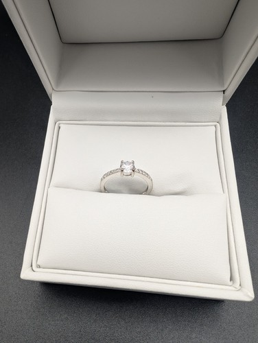 333 weißgold ring mit - ring,