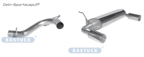 Bastuck duplex sportauspuff - bastuck,