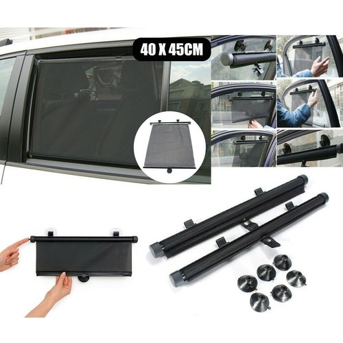 Paar sonnensegel auto rollo - auto,