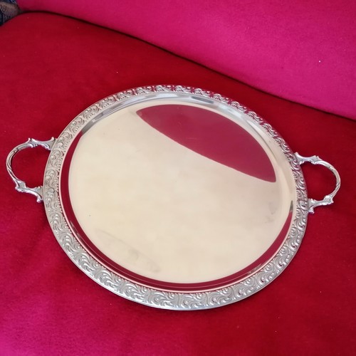 Große servierplatte edelstahl - große,