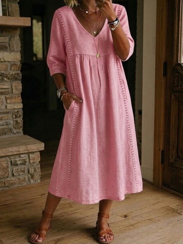 Damen midikleid ausschnitt - damen,
