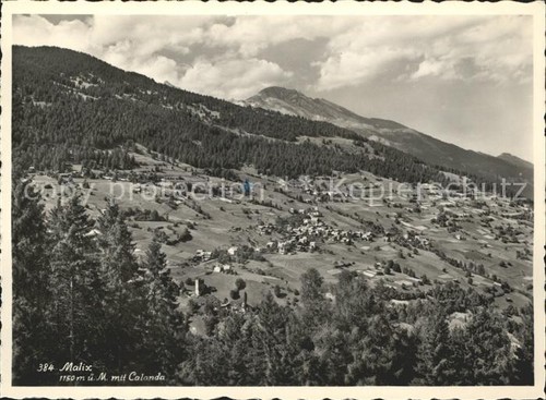 Malix mit calanda - malix,