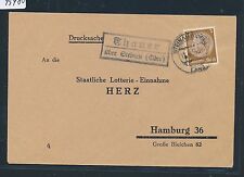 99980) Landpost Ra2 Thauer über Steinau (Oder) DS 1938