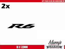 2x Yamaha R6 18x120mm