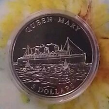 5 Dollar, Liberia, Queen Mary, 2005