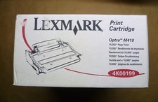 Original Lexmark Toner schwarz 4K00199 Optra M410 schwarz ca. 10.000 Seiten OVP