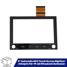 2 Knöpfe 8" NAV Touch Screen Digitizer Für 19-22 Mitsubishi Outlander Autoradio