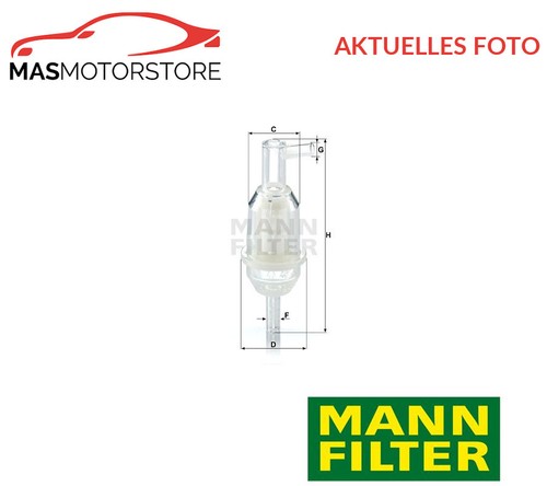 Kraftstofffilter mann filter - kraftstofffilter, mann-filter
