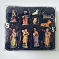 10x Krippenfiguren 6.5cm