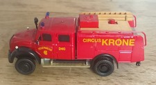 Preiser  Magirus Mercury TLF 16 Circus Krone Feuerwehr 1:87 (7)