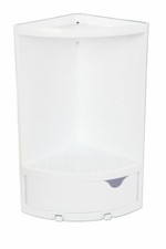 Dusch-Eckablage WEIß