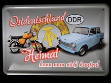 Blechschild  Trabant 601 S50