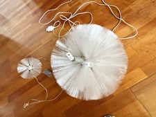 Vintage IKEA STRALA 2x Dekoleuchten Fiberglas Deckenlampe ca. 2010 Kultlampen