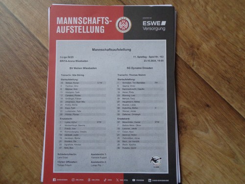 2024 sv wehen wiesbaden - 23.10.2024,