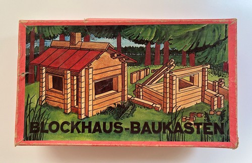 Spiel blockhaus baukasten - blockhaus,
