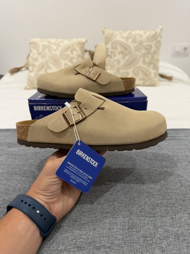 Birkenstock boston beige - birkenstock,