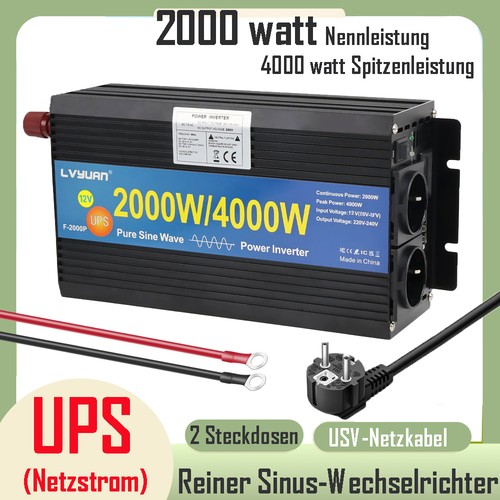 2000w 4000w ups wechselrichter - 2000w,