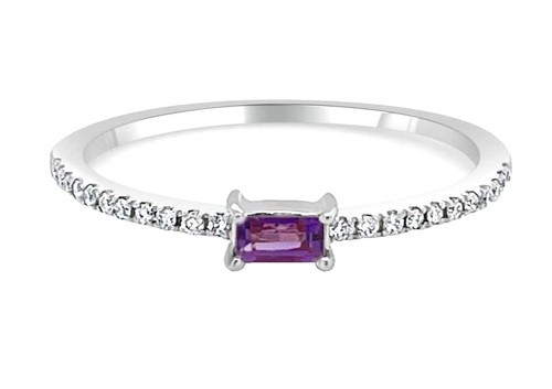 Natürlicher amethyst - 0.26,