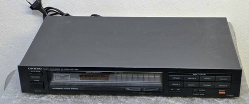 Onkyo quarz synthesized - synthesized, fm