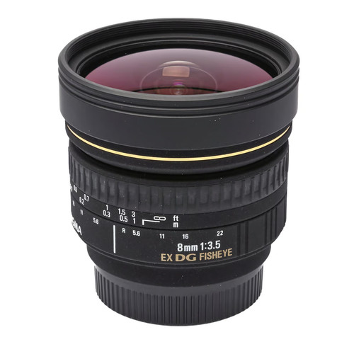 Sigma 8mm fisheye dg f - sigma,