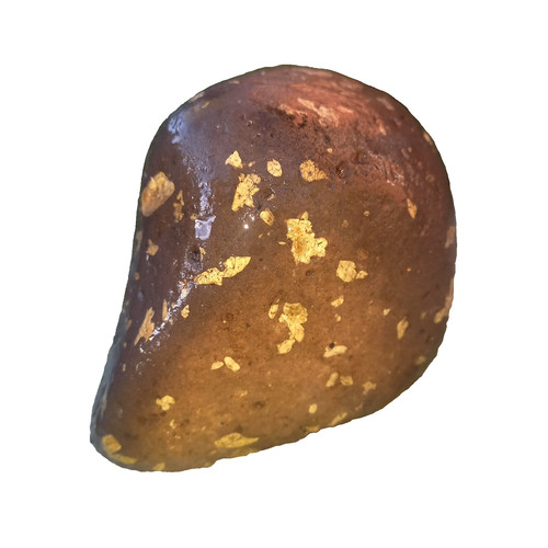 Abgerollter brauner porphyr - abgerollter,