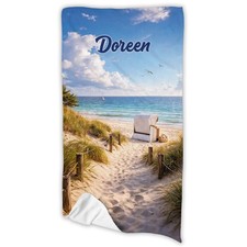 Handtuch Badetuch mit Name