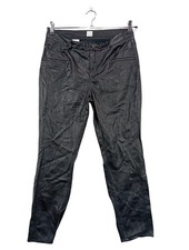 HUGO BOSS Kunstlederhose Damen