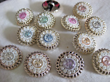 7 Mantel-Jacken-Knöpfe