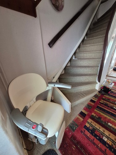 Sitz treppenlift kurvig - sitz-treppenlift,, für