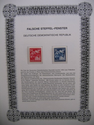 Irrtümer auf briefmarken - auf, /