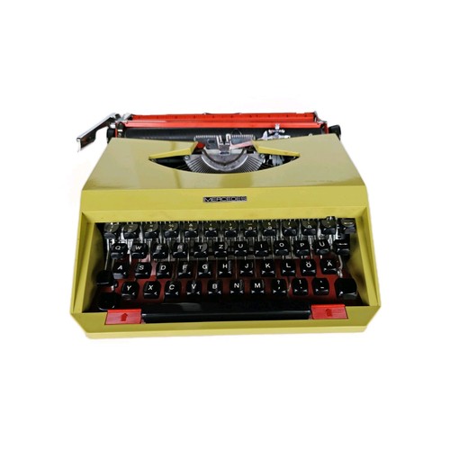 Alte schreibmaschine mit - alte,