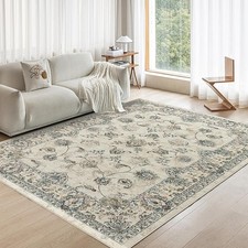 Teppich Wohnzimmer 80X150CM Waschbarer Teppich Boho Teppiche Kurzflor rutschfest