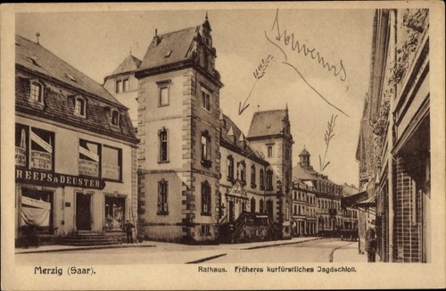 Merzig der saar - ak,