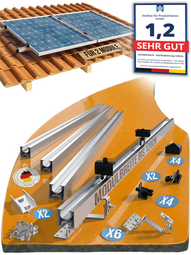 Halterung solarmodule - 2x,